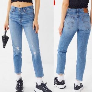 Levi’s Premium Wedgie Icon Fit High Rise Ankle Distressed Jeans: Truth Unfolds